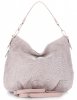 Kožené kabelka shopper bag Vittoria Gotti pudrová růžová V80013